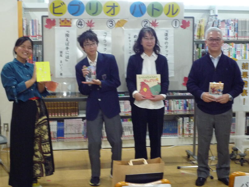 令和7年度ビブリオバトル右京中央図書館会場