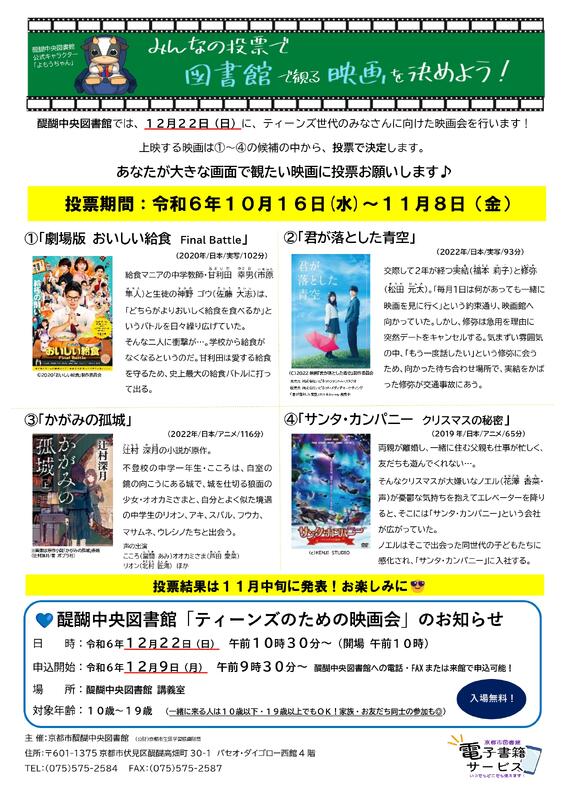 投票用ポスター