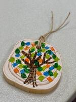 出来上がったキーホルダー