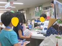 お仕事体験の様子