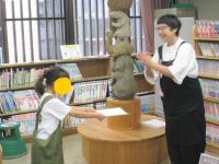 お仕事体験の様子