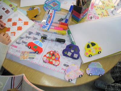 おりがみ教室の様子