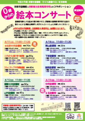 0歳からの絵本コンサート