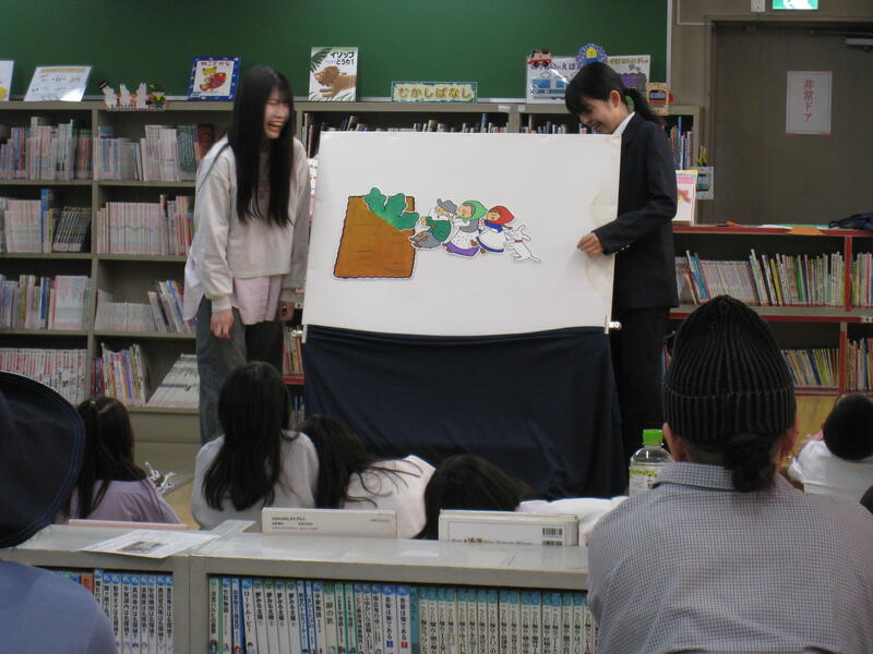 パネルシアターの様子