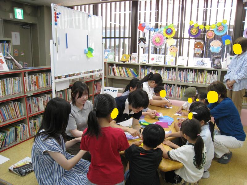 折り紙・ぬりえの完成作品