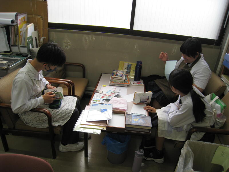 POP作りの様子