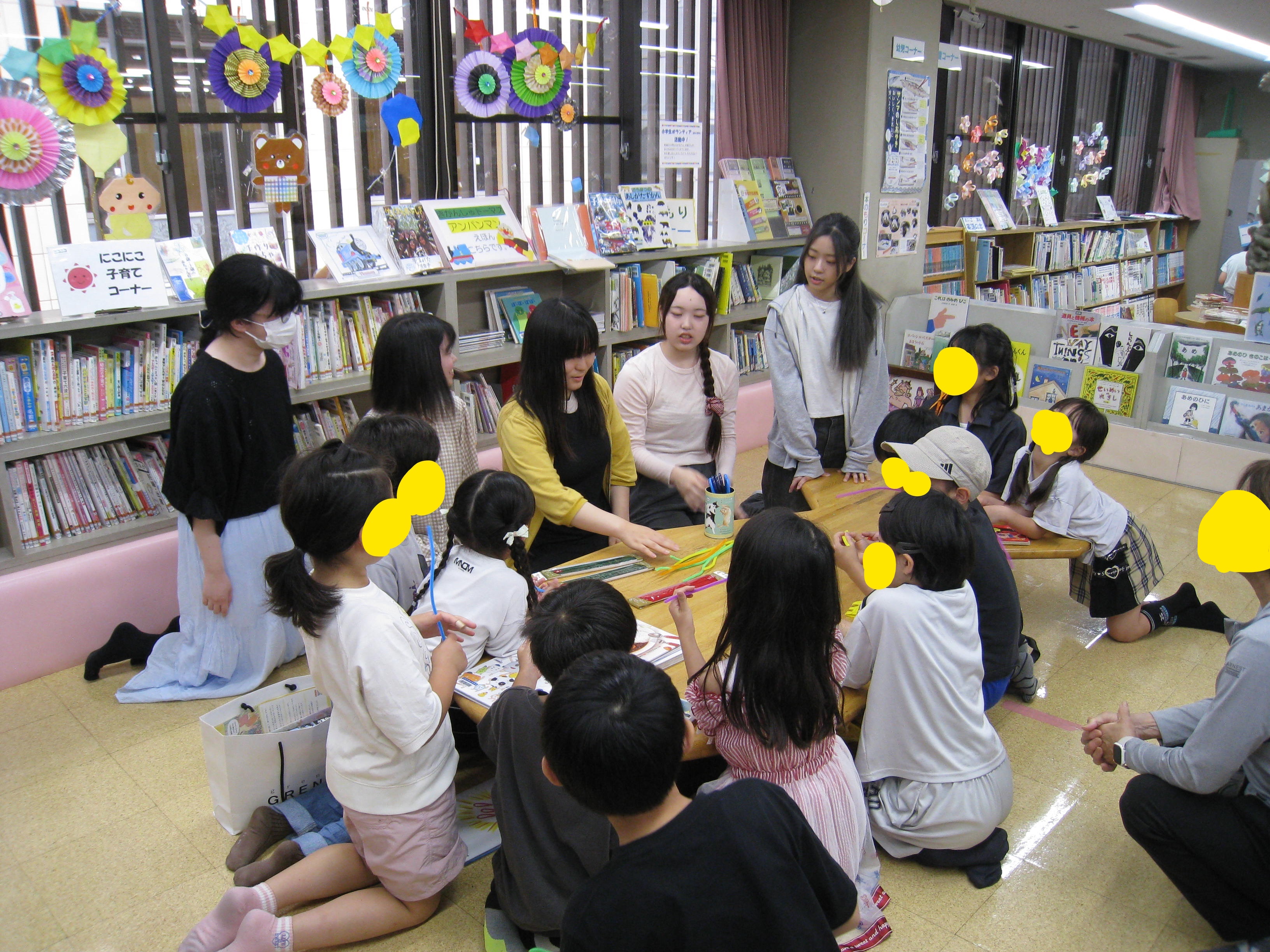 モール遊びの様子