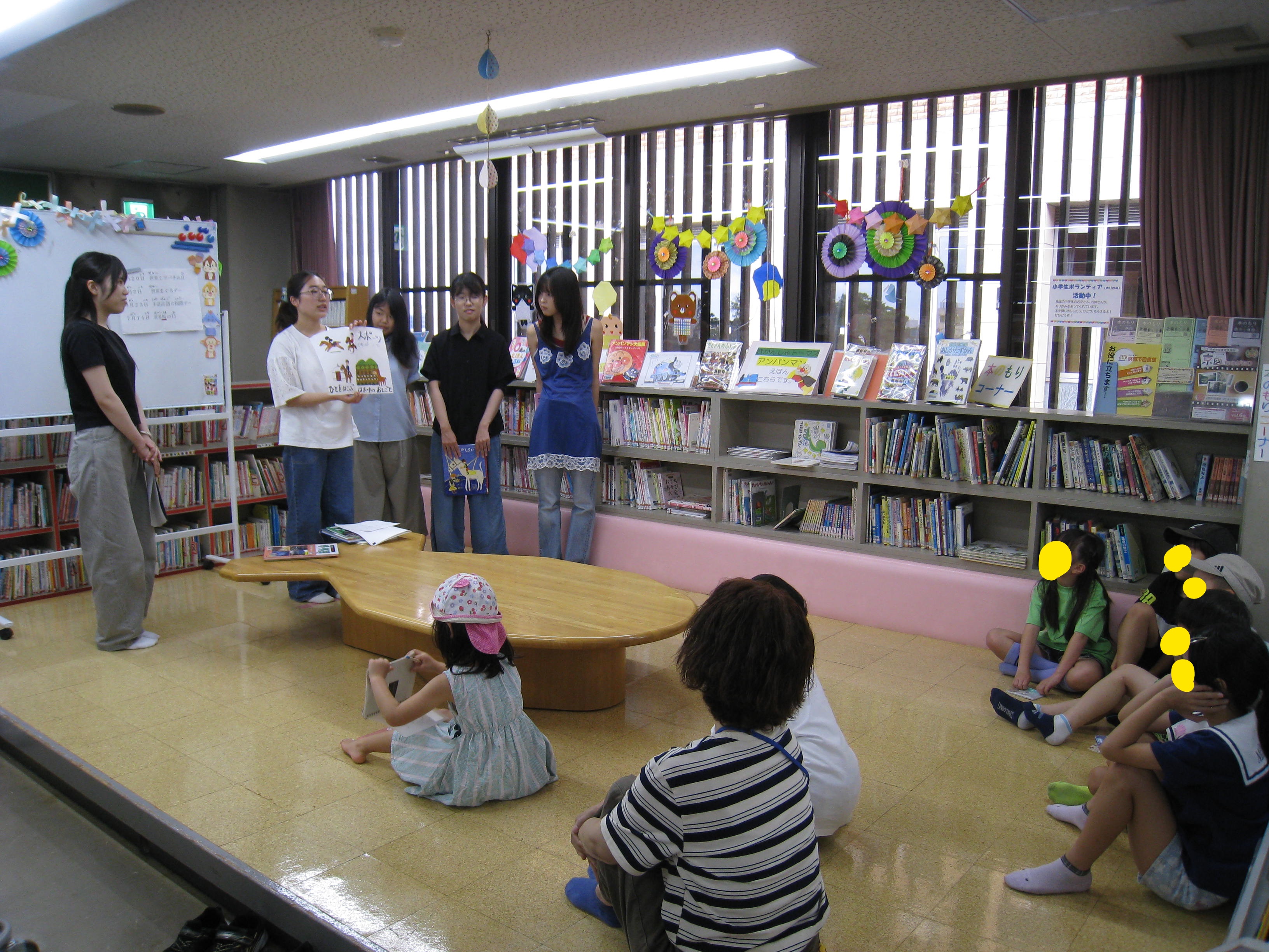 国連に関するお話の様子