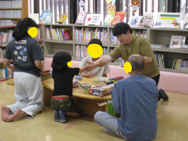 ボードゲームパーティーの様子