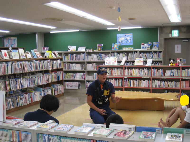 京都市東山消防署の方のお話の様子
