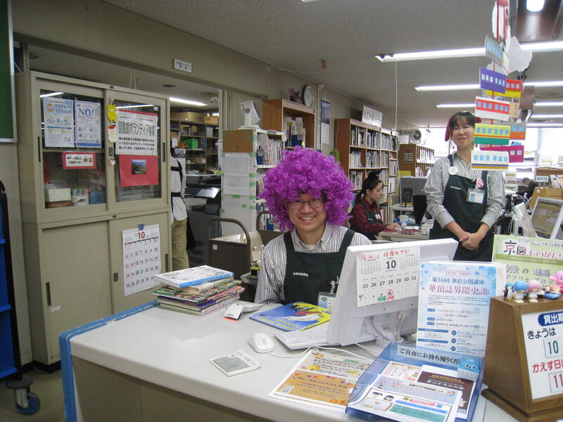 仮装の様子