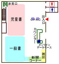 フロアマップの画像