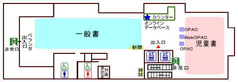 フロアマップの画像