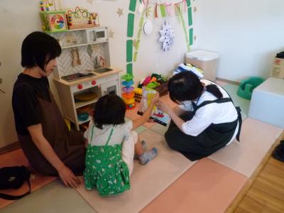 7月5日出張版おたのしみ会の様子1