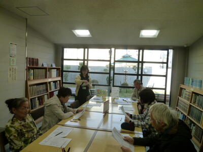 「第1回やってみよう！音読」の様子