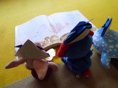 ぬいぐるみおとまり会　おとまり会の様子3