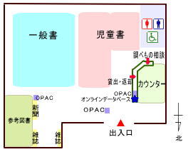 フロアマップの画像