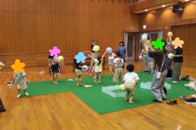 英語でおたのしみ会の様子
