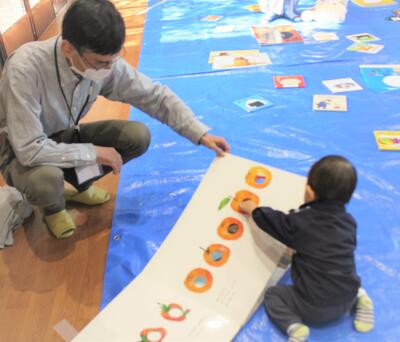 えほんDEすくすくの様子