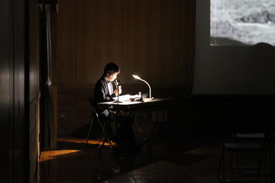 レトロ映画会の様子