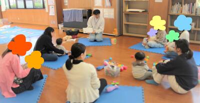 えほんDEすくすくの様子