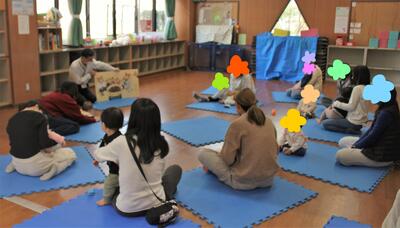 えほんDEすくすくの様子