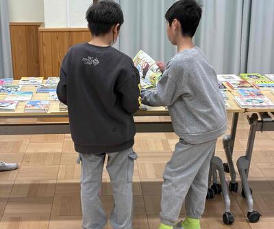 出前貸出の様子