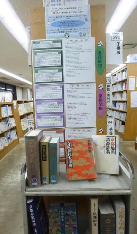 こんなときレファレンスの展示写真