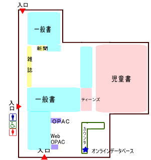 フロアマップの画像