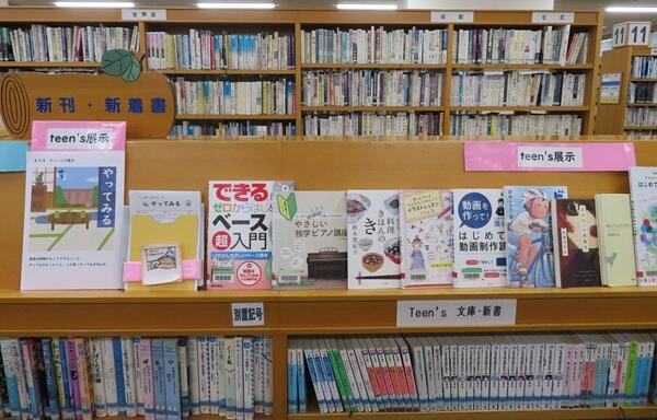 8月のティーンズ展示「やってみる」の展示風景です。