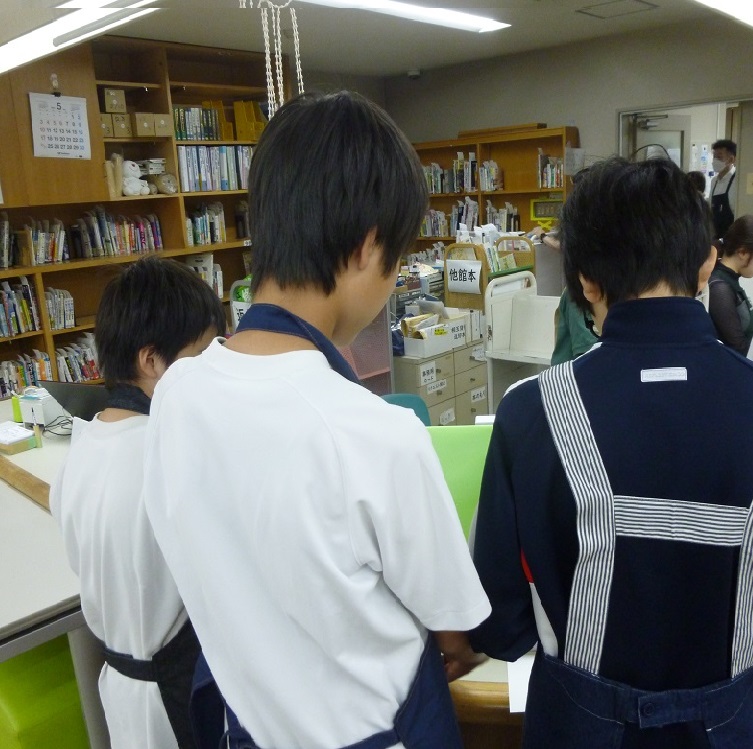 チャレンジ体験　桂川中学校の写真①